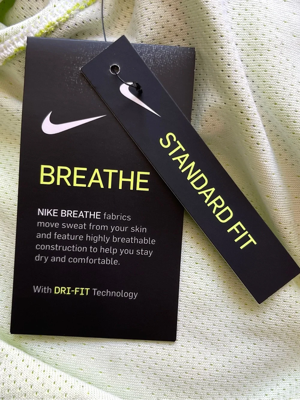 Nike Neon Yellow Performance Short Sleeve Top - Golf & more!